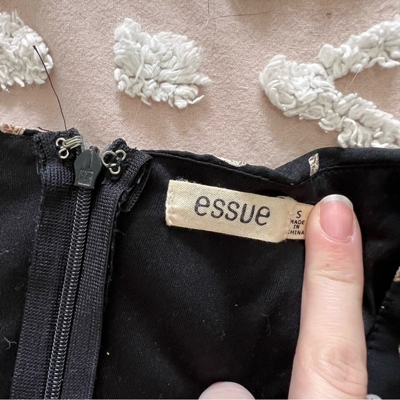 Mendocino Long Sleeve Button Detail Mini Dress - Picture 7 of 10